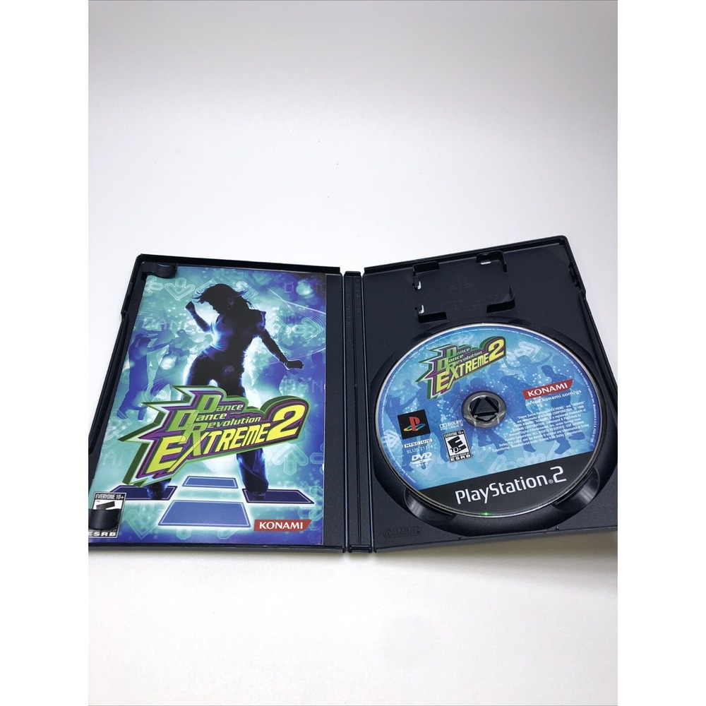 Dance Dance Revolution Extreme 2 Bundle (Sony PlayStation‎ 2, 2005) With Manuel